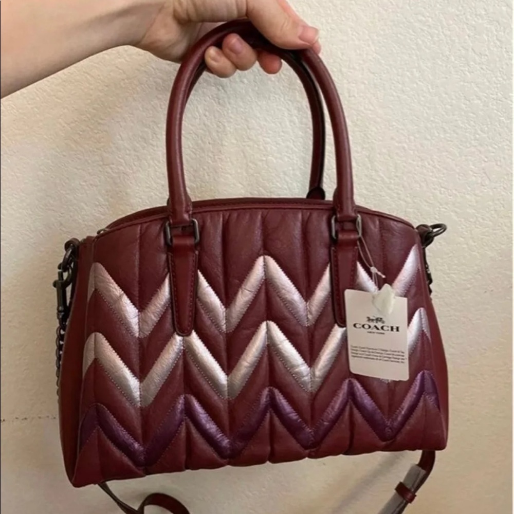 COACH F37872 Mini Sage Carryall